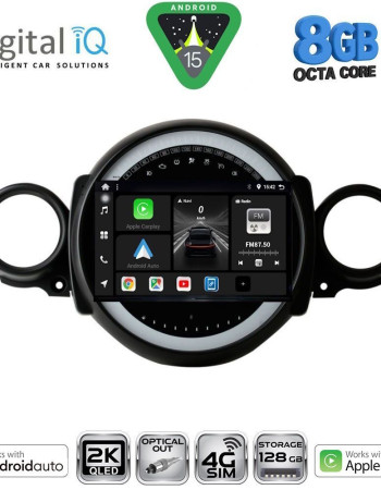 DIGITAL IQ BXK 20064_CPAA (9inc) MULTIMEDIA TABLET for MINI COOPER (R56-R57) mod. 2006-2014 - CLUBMAN (R55) mod. 2007-2014
