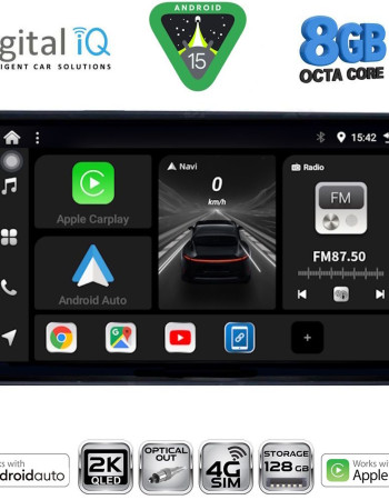 DIGITAL IQ BXK 20081_CPAA (9inc) MULTIMEDIA TABLET for CITROEN – PEUGEOT mod. 2008-2018