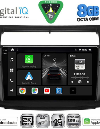 DIGITAL IQ BXK 20084BL_CPAA (9inc) MULTIMEDIA TABLET for CITROEN C4  mod. 2004-2011 (BLACK)