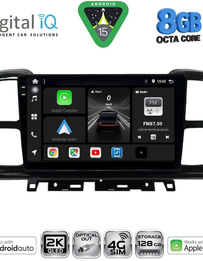 DIGITAL IQ BXK 20088_CPAA (9inc) MULTIMEDIA TABLET for CITROEN C5 AIRCROSS mod. 2017-2021