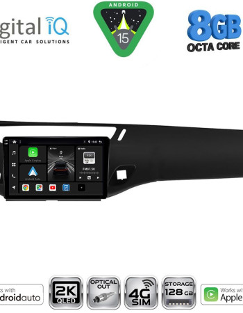 DIGITAL IQ BXK 20092BL_CPAA (9inc) MULTIMEDIA TABLET for CITROEN C3 - DS3 mod. 2009-2016 (BLACK)