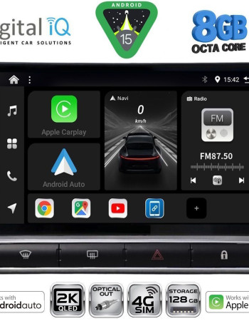 DIGITAL IQ BXK 20093H_CPAA (9inc) MULTIMEDIA TABLET for CITROEN C3 - DS3 mod. 2016-2024 High Version