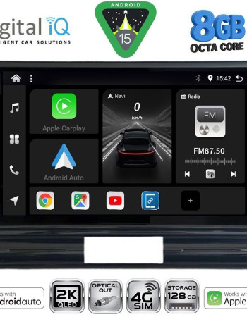 DIGITAL IQ BXK 20093L_CPAA (9inc) MULTIMEDIA TABLET for CITROEN C3 - DS3 mod. 2016-2024 Low Version