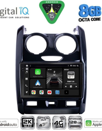 DIGITAL IQ BXK 20103_CPAA (9inc) MULTIMEDIA TABLET for DACIA DUSTER mod. 2012-2019