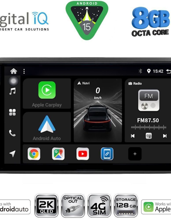 DIGITAL IQ BXK 20104_CPAA (10inc) MULTIMEDIA TABLET for DACIA DUSTER mod. 2019-2026