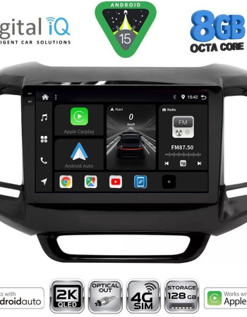DIGITAL IQ BXK 20127_CPAA (9inc) MULTIMEDIA TABLET for FIAT TORO mod. 2017-2026