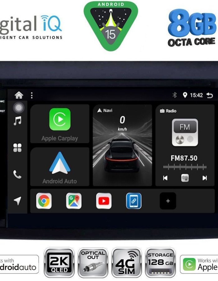 DIGITAL IQ BXK 20140_CPAA (9inc) MULTIMEDIA TABLET for FIAT DUCATO mod. 2006-2011