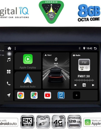 DIGITAL IQ BXK 20141_CPAA (9inc) MULTIMEDIA TABLET for FIAT DUCATO – CITROEN JUMPER – PEUGEOT BOXER mod. 2011-2021