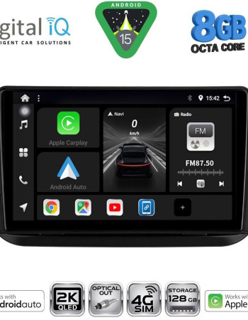 DIGITAL IQ BXK 20142_CPAA (9inc) MULTIMEDIA TABLET for CITROEN – FIAT – PEUGEOT mod. 2008-2018