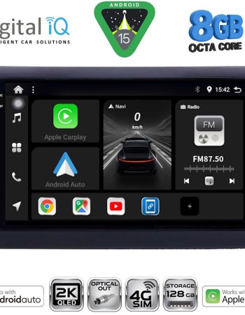 DIGITAL IQ BXK 20145_CPAA (9inc) MULTIMEDIA TABLET for FIAT STILO mod. 2001-2007