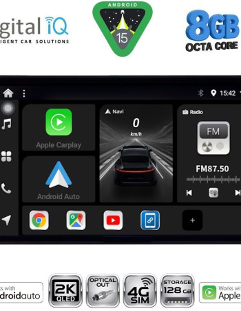 DIGITAL IQ BXK 20148_CPAA (9inc) MULTIMEDIA TABLET for FIAT TIPO mod. 2015-2023