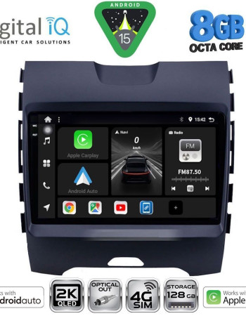 DIGITAL IQ BXK 20152_CPAA (9inc) MULTIMEDIA TABLET for FORD EDGE mod. 2015-2023