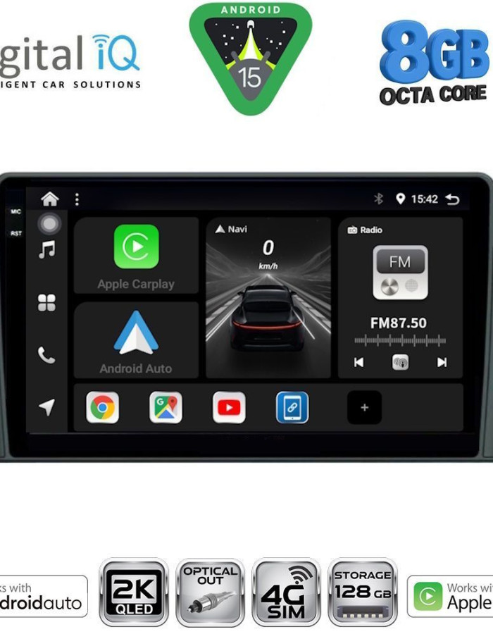 DIGITAL IQ BXK 20158_CPAA (9inc) MULTIMEDIA TABLET for FORD FOCUS mod. 2019-2025