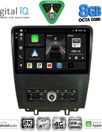DIGITAL IQ BXK 20165_CPAA (9inc) MULTIMEDIA TABLET for FORD MUSTANG mod. 2010-2015