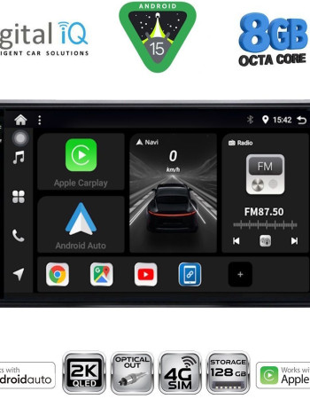 DIGITAL IQ BXK 20174L_CPAA (10inc) MULTIMEDIA TABLET for FORD TRANSIT CONNECT mod. 2018-2025 Low Version