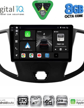 DIGITAL IQ BXK 20179_CPAA  (9inc) MULTIMEDIA TABLET for FORD TRANSIT mod. 2014-2020