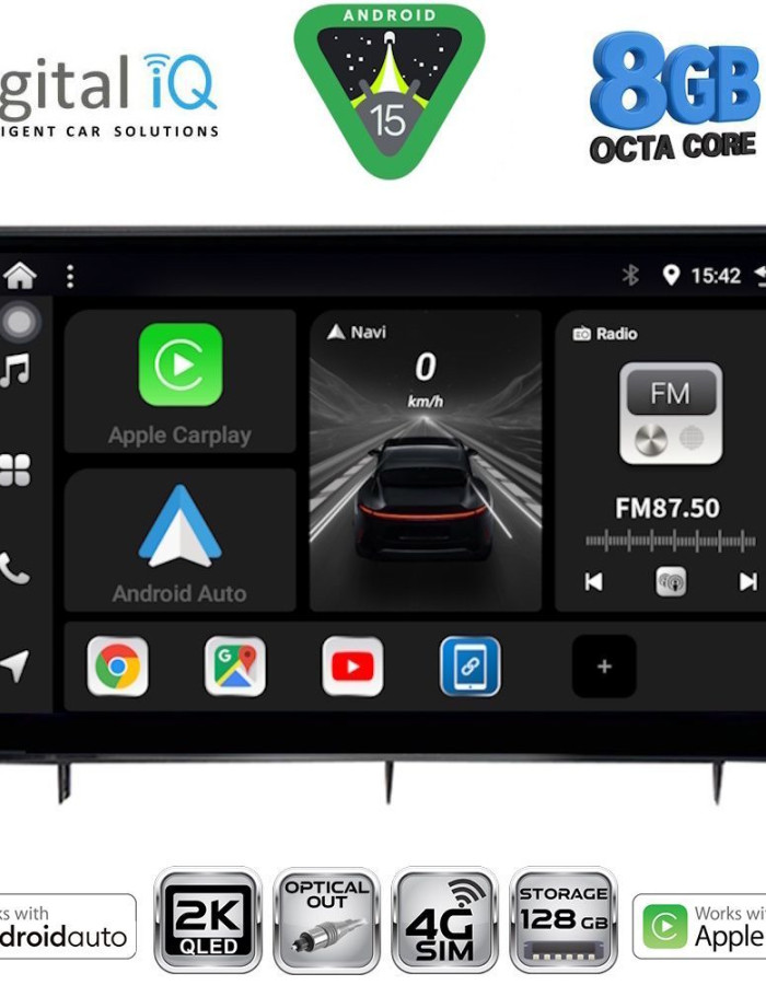 DIGITAL IQ BXK 20192_CPAA (10inc) MULTIMEDIA TABLET for HONDA CIVIC mod. 2022-2026