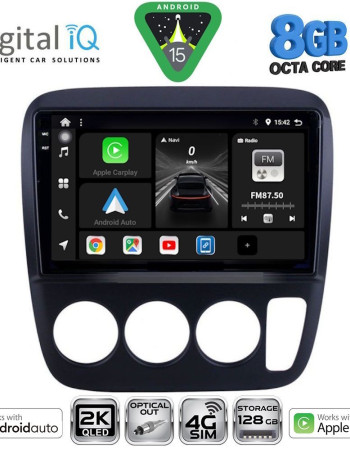 DIGITAL IQ BXK 20196_CPAA A/C (9inc) MULTIMEDIA TABLET for HONDA CRV mod. 1996-2006
