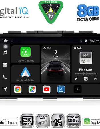 DIGITAL IQ BXK 20197_CPAA (9inc) MULTIMEDIA TABLET for HONDA CRV mod. 2006-2012