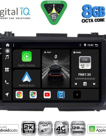 DIGITAL IQ BXK 20201_CPAA (9inc) MULTIMEDIA TABLET for HONDA HRV mod. 2015-2021