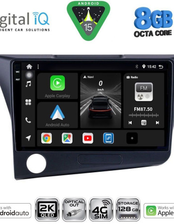 DIGITAL IQ BXK 20203_CPAA (9inc) MULTIMEDIA TABLET for HONDA CRZ mod. 2010-2016