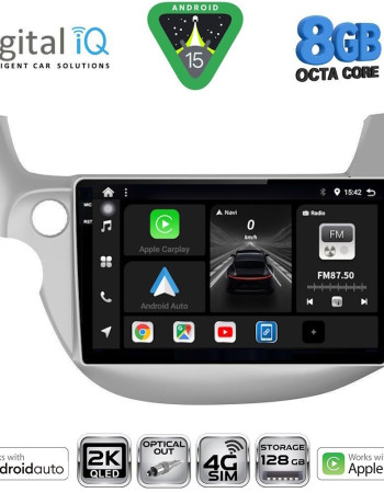 DIGITAL IQ BXK 20211_CPAA (10inc) MULTIMEDIA TABLET for HONDA JAZZ mod. 2008-2012