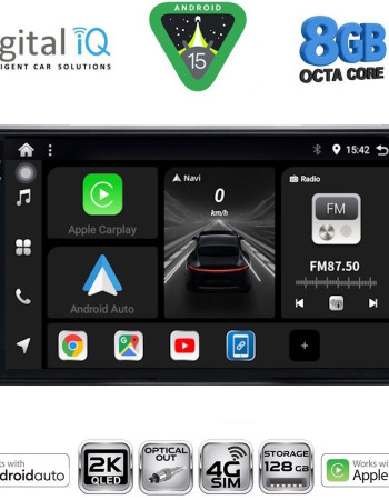 DIGITAL IQ BXK 20221_CPAA (9inc) MULTIMEDIA TABLET for HYUNDAI H1 mod. 2007-2020