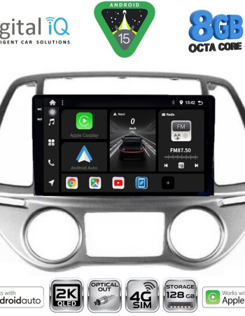 DIGITAL IQ BXK 20227_CPAA CLIMA (9inc) MULTIMEDIA TABLET for HYUNDAI i20 mod. 2008-2012