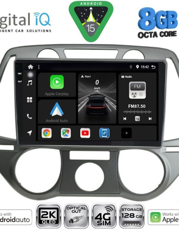 DIGITAL IQ BXK 20228_CPAA A/C (9inc) MULTIMEDIA TABLET for HYUNDAI i20 mod. 2008-2012