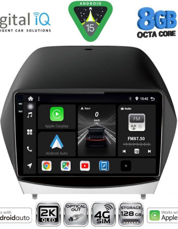 DIGITAL IQ BXK 20235_CPAA (10inc) MULTIMEDIA TABLET for HYUNDAI iX35  mod. 2010-2015