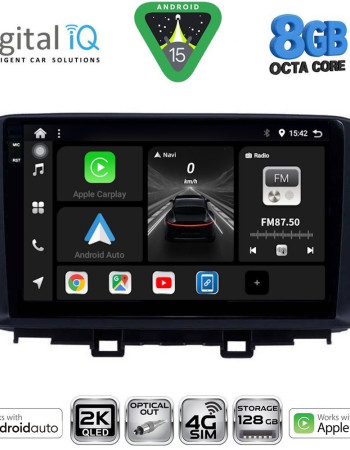 DIGITAL IQ BXK 20237_CPAA (10inc) MULTIMEDIA TABLET for HYUNDAI KONA mod. 2017-2023
