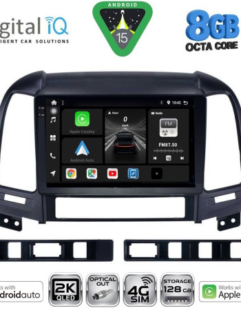 DIGITAL IQ BXK 20239_CPAA (9inc) MULTIMEDIA TABLET for HYUNDAI SANTA FE  mod. 2005-2013