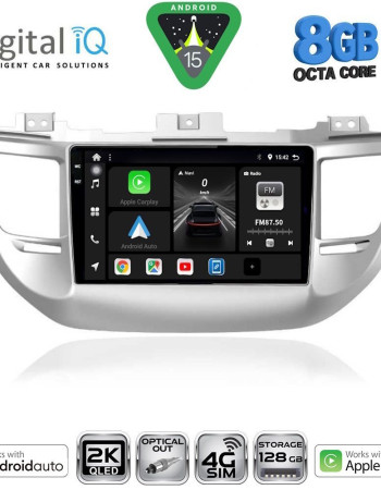 DIGITAL IQ BXK 20243_CPAA (9inc) MULTIMEDIA TABLET for HYUNDAI TUCSON  mod. 2015-2019