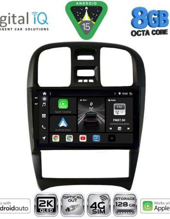 DIGITAL IQ BXK 20247_CPAA (9inc) MULTIMEDIA TABLET for HYUNDAI SONATA mod. 2000-2006