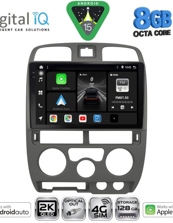 DIGITAL IQ BXK 20253GR_CPAA (9inc) MULTIMEDIA TABLET for ISUZU D-MAX mod. 2002-2008 (GREY)