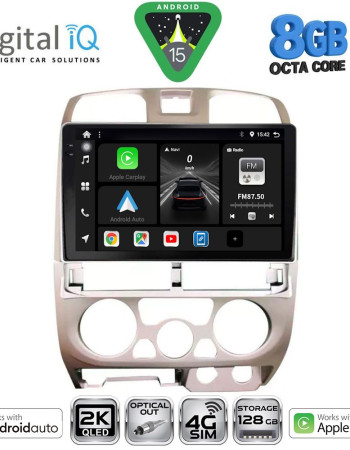 DIGITAL IQ BXK 20253SL_CPAA (9inc) MULTIMEDIA TABLET for ISUZU D-MAX mod. 2002-2008 (SILVER)
