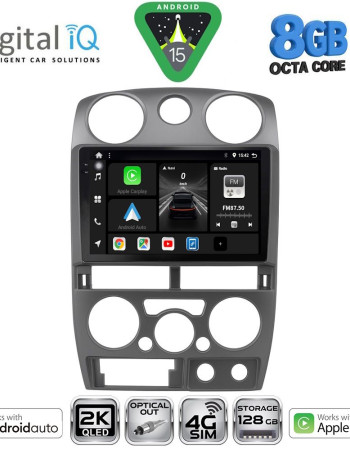 DIGITAL IQ BXK 20254GR_CPAA (9inc) MULTIMEDIA TABLET for ISUZU D-MAX mod. 2008-2012 (GREY)
