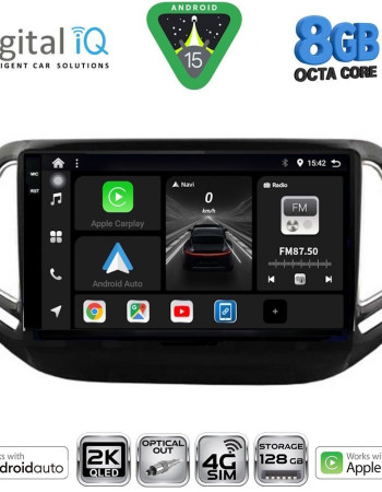 DIGITAL IQ BXK 20278_CPAA (10inc) MULTIMEDIA TABLET for JEEP COMPASS mod. 2016-2021