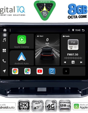 DIGITAL IQ BXK 20279_CPAA (10inc) MULTIMEDIA TABLET for JEEP COMPASS mod. 2022-2026
