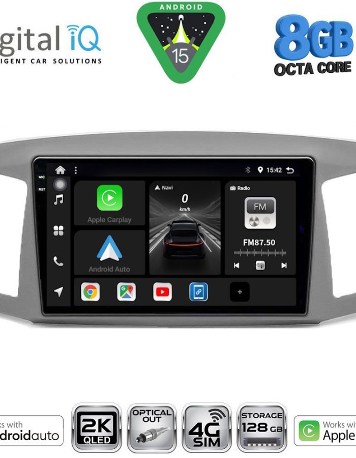 DIGITAL IQ BXK 20281_CPAA (10inc) MULTIMEDIA TABLET for JEEP GRAND CHEROKEE mod. 2005-2007
