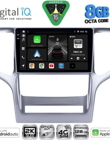 DIGITAL IQ BXK 20282_CPAA (9inc) MULTIMEDIA TABLET for JEEP GRAND CHEROKEE mod. 2011-2014