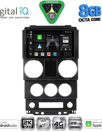 DIGITAL IQ BXK 20292_CPAA (9inc) MULTIMEDIA TABLET for JEEP WRANGLER  mod. 2006-2011