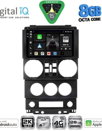 DIGITAL IQ BXK 20294_CPAA (9inc) MULTIMEDIA TABLET for JEEP WRANGLER  mod. 2006-2011