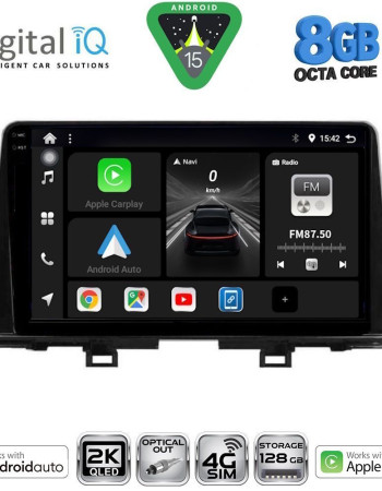 DIGITAL IQ BXK 20309_CPAA (9inc) MULTIMEDIA TABLET for KIA PICANTO mod. 2017-2021