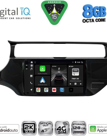 DIGITAL IQ BXK 20315_CPAA (9inc) MULTIMEDIA TABLET for KIA RIO mod. 2015-2018