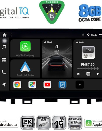 DIGITAL IQ BXK 20316_CPAA (9inc) MULTIMEDIA TABLET for KIA RIO mod. 2018-2026 – STONIC mod. 2017-2026
