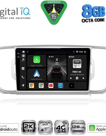 DIGITAL IQ BXK 20326_CPAA (9inc) MULTIMEDIA TABLET for KIA SPORTAGE mod. 2015-2018