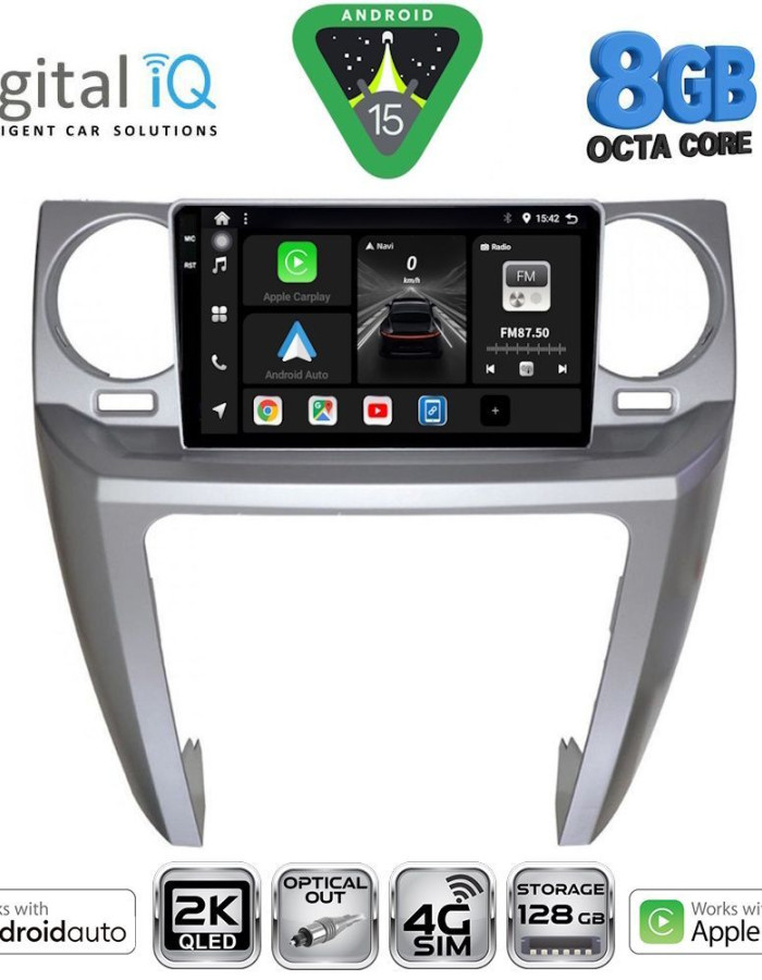 DIGITAL IQ BXK 20335_CPAA (9inc) MULTIMEDIA TABLET for LAND ROVER DISCOVERY 3 mod. 2004-2009