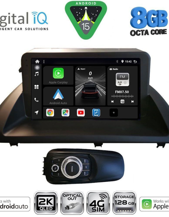 DIGITAL IQ BXK 20340_CPAA (9inc) MULTIMEDIA TABLET for LEXUS CT 200 mod. 2011-2020