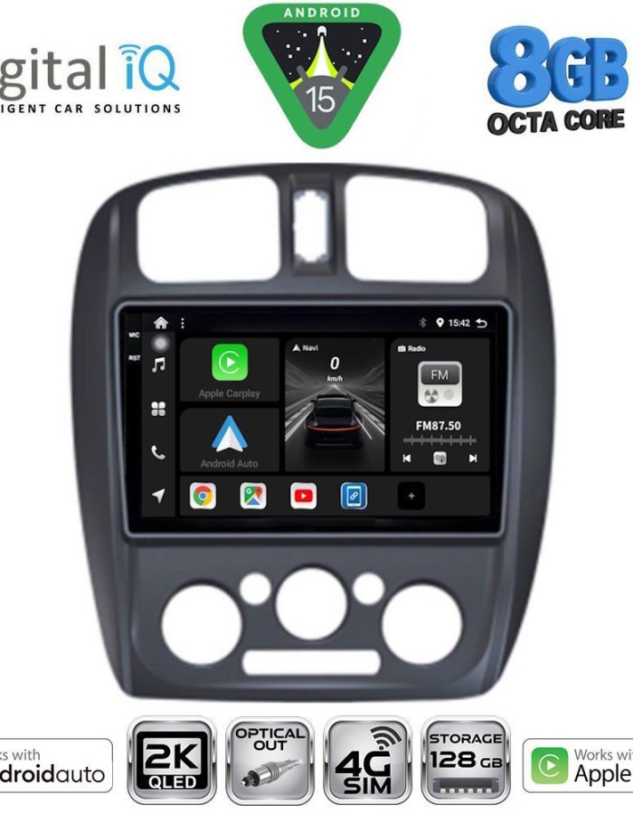 DIGITAL IQ BXK 20363_CPAA (9inc) MULTIMEDIA TABLET for MAZDA 323  mod. 1998-2004